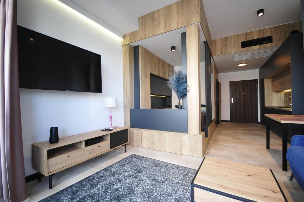Apartament Flaming Hanza Tower Szczecin Exterior foto